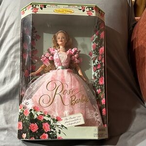 Rose Barbie Collectible - First in the A Garden of Flowers series